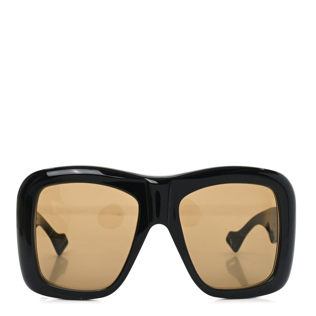 Gucci Acetate Square Frame Sunglasses GG0498S Black
