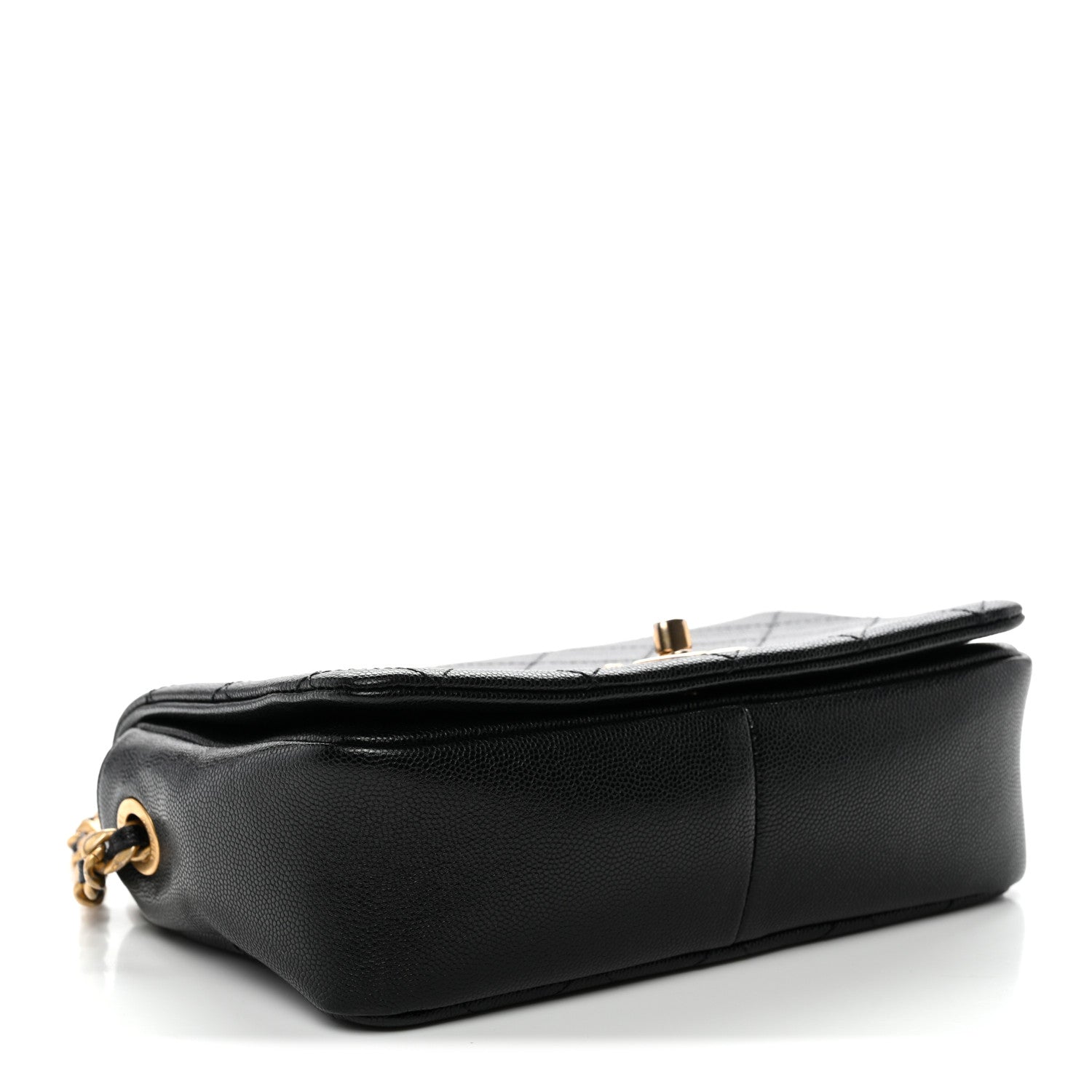 Chanel Caviar Quilted Small Fashion Therapy Flap Bag Black