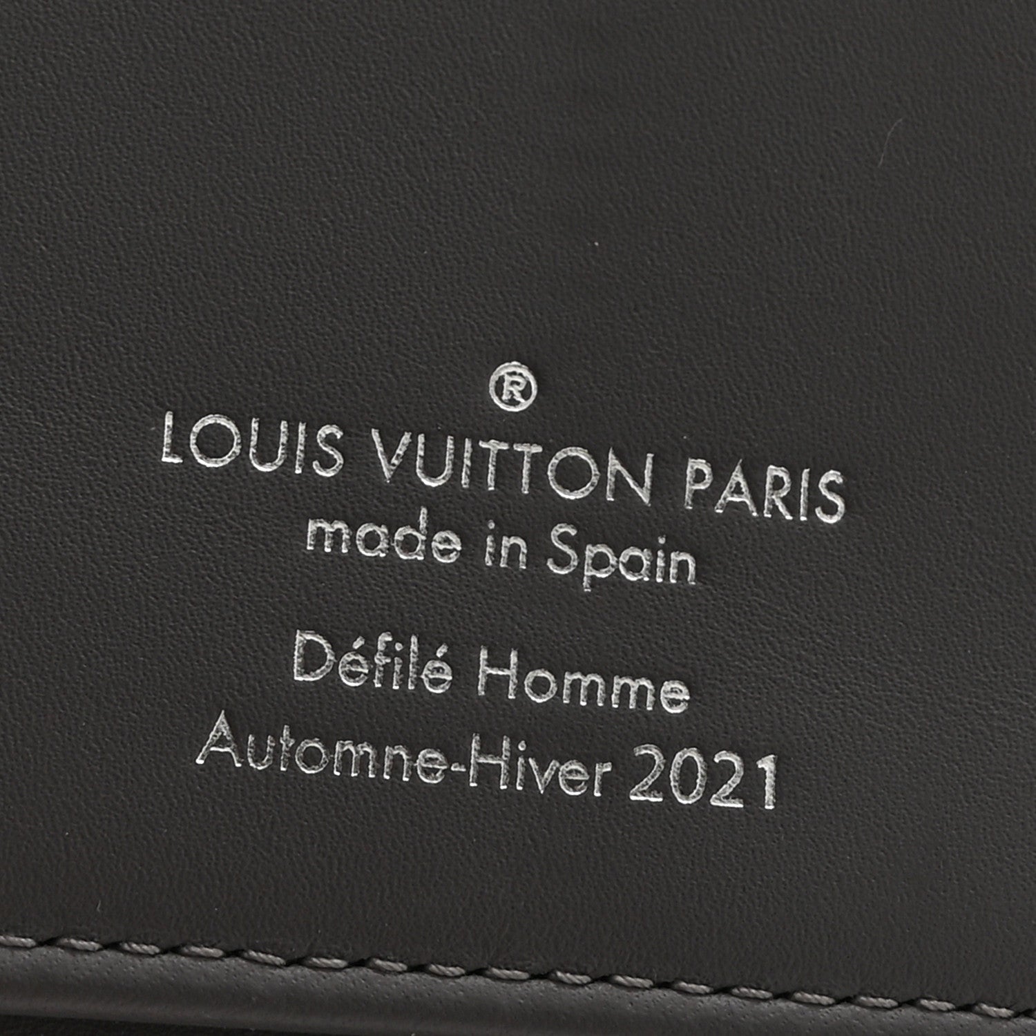 Louis Vuitton Monogram Mirror Zippy Wallet Silver