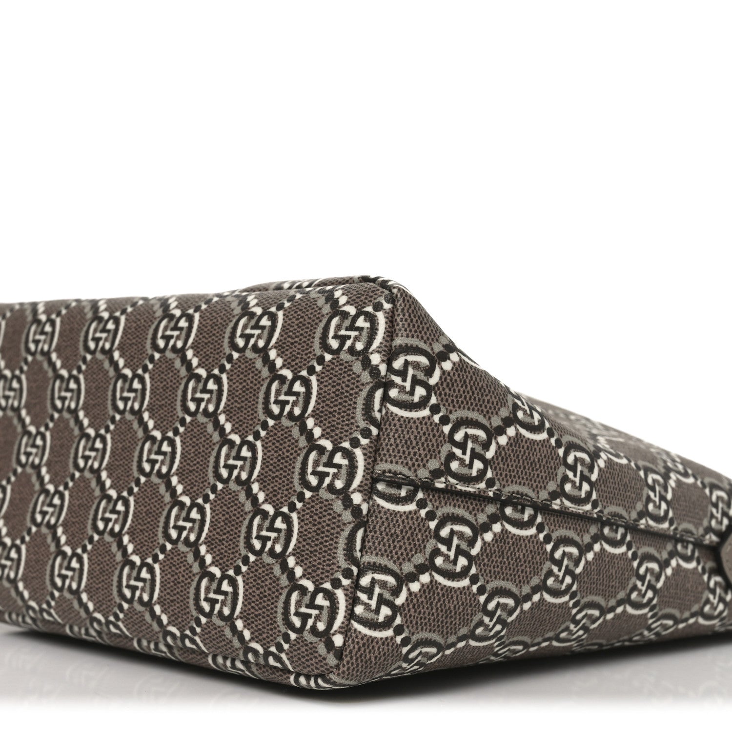 Gucci GG Shadow Monogram Super Mini Ophidia Shoulder Bag Taupe