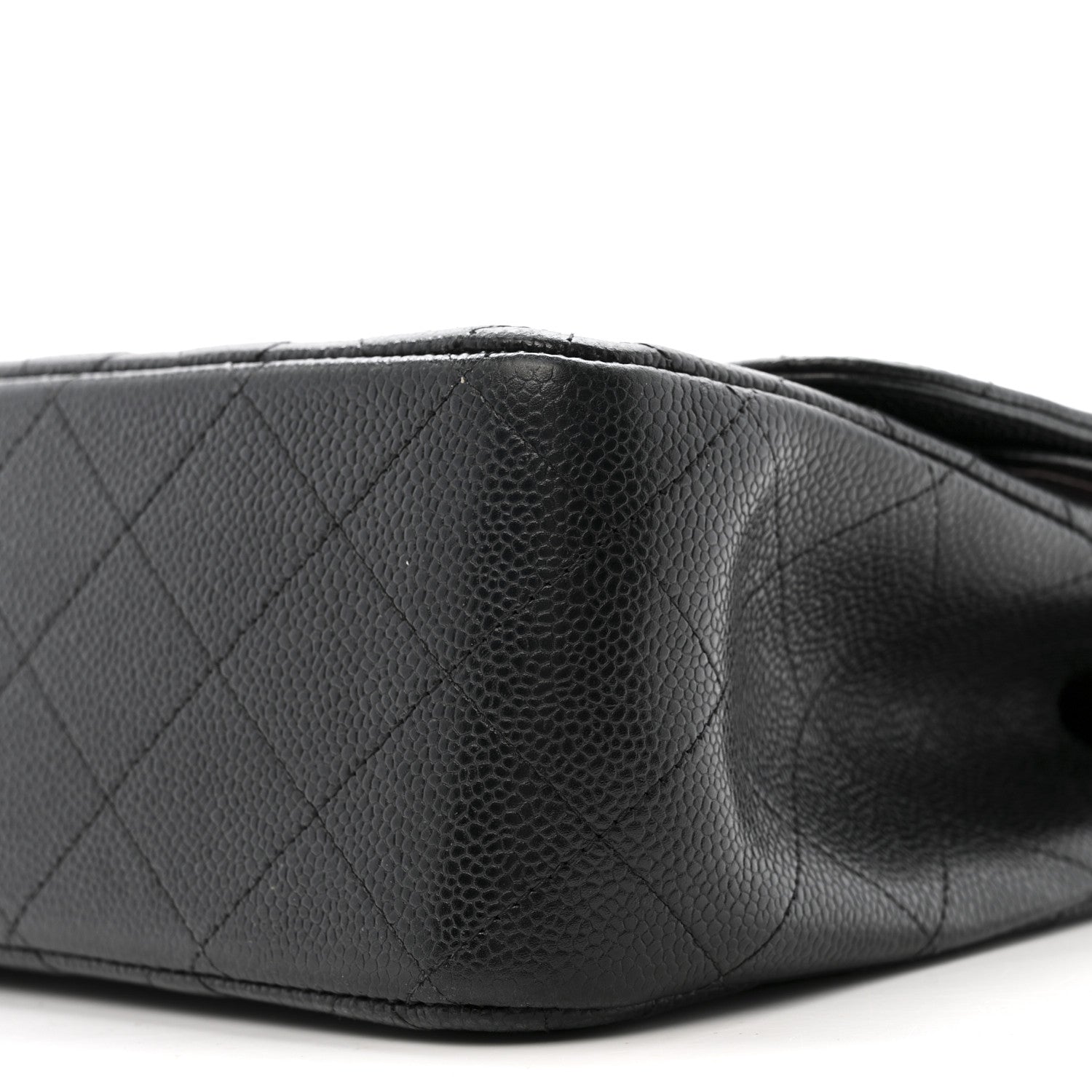 Chanel Caviar Quilted Jumbo Double Flap Black