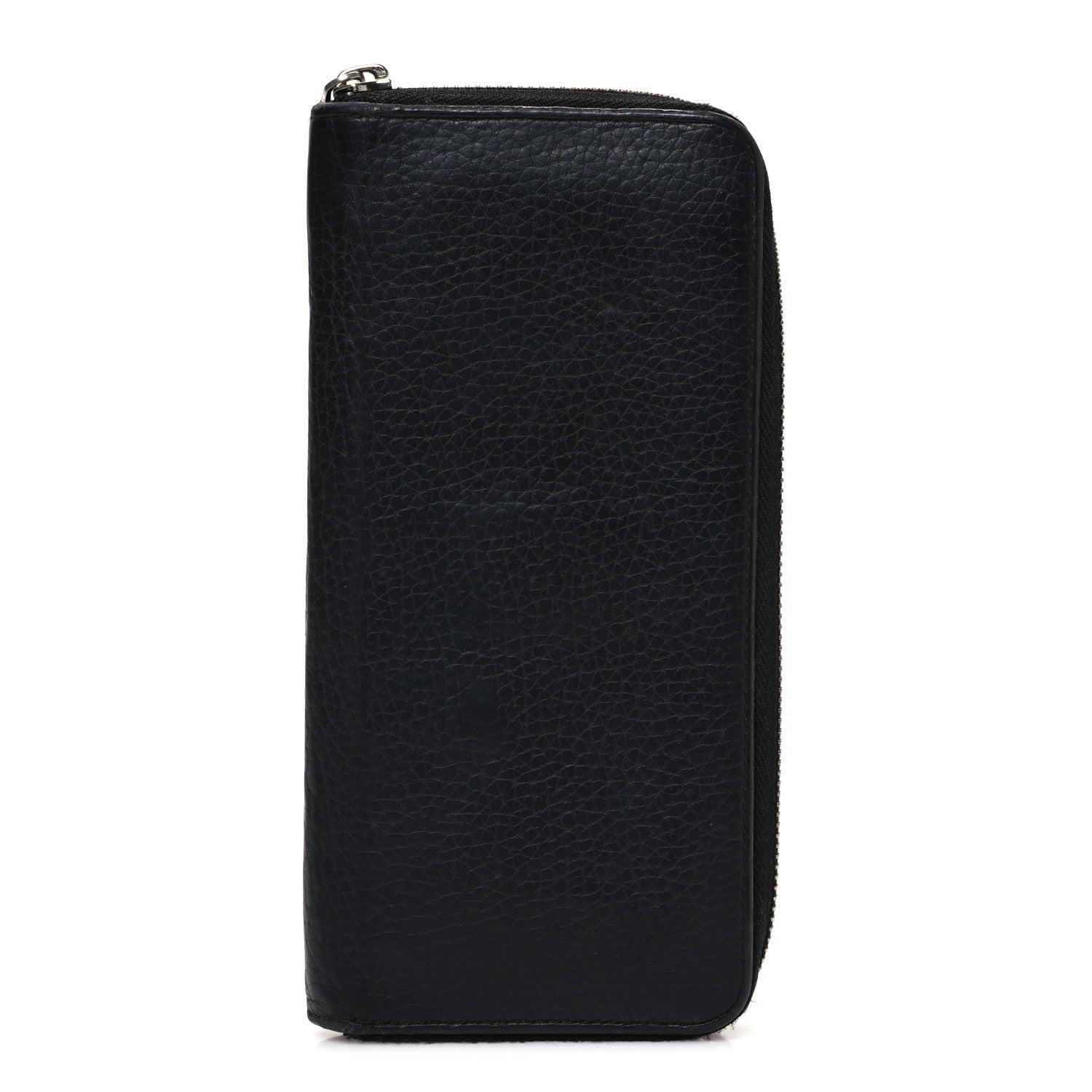 Louis Vuitton Taurillon Vertical Zippy Wallet Black