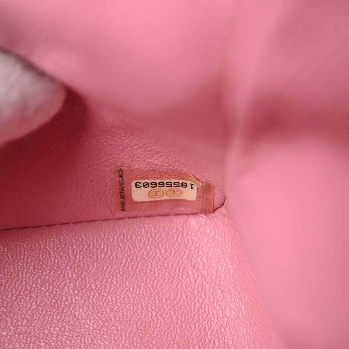 Chanel 2013-2014 Pink Lambskin Medium Classic Double Flap Shoulder Bag