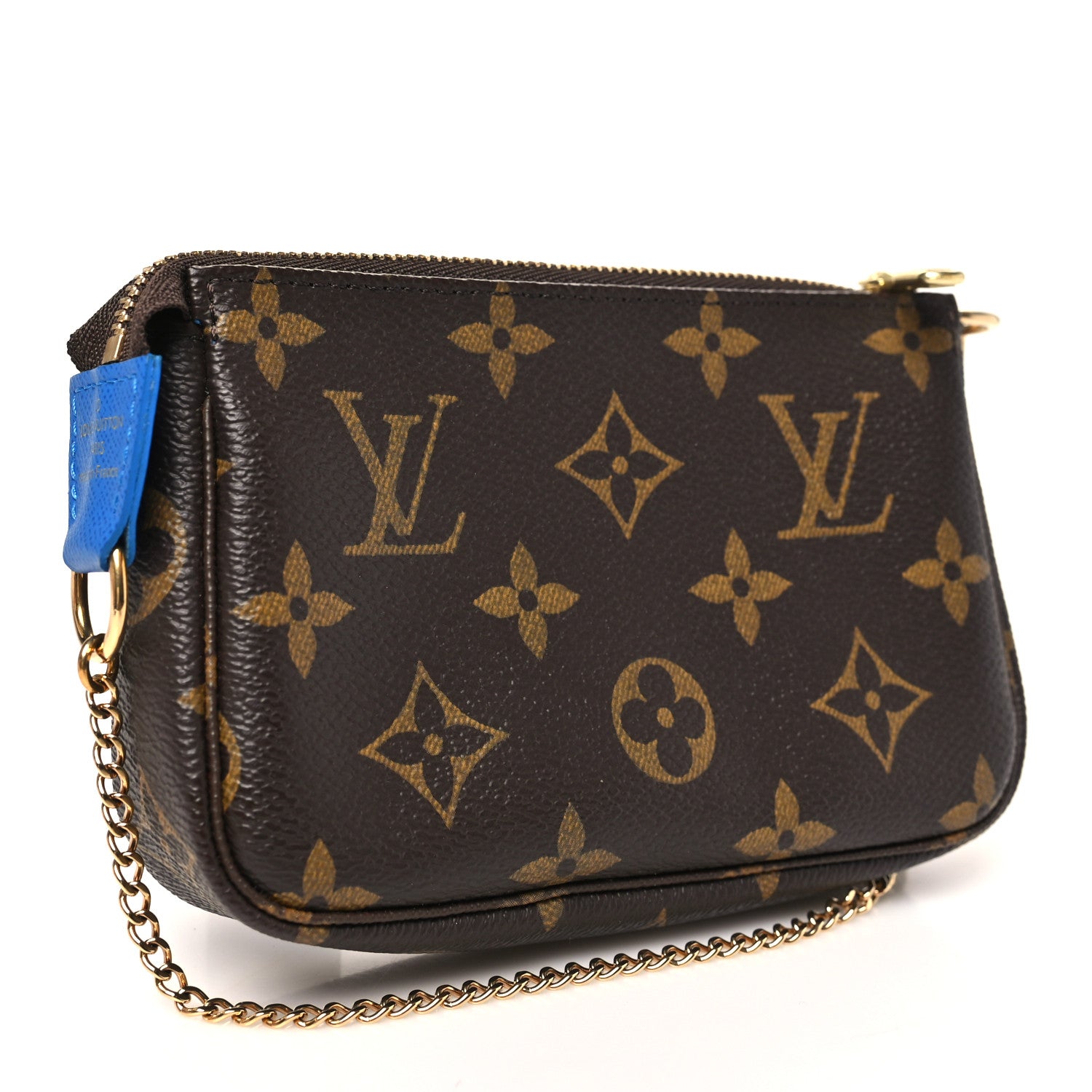 Louis Vuitton Monogram 2019 Christmas Animation Mini Venice Pochette Accessories Blue