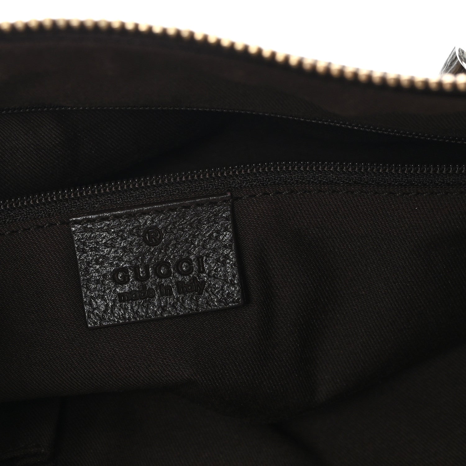 Gucci Monogram Medium Abbey Tote Brown