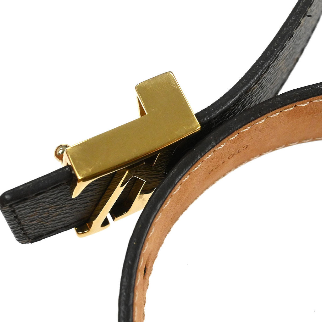 Louis Vuitton Monogram Ceinture LV Initial Belt M9781W #80/32 Small New
