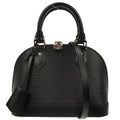 Louis Vuitton Black Epi Alma BB 2way Shoulder Handbag M40862