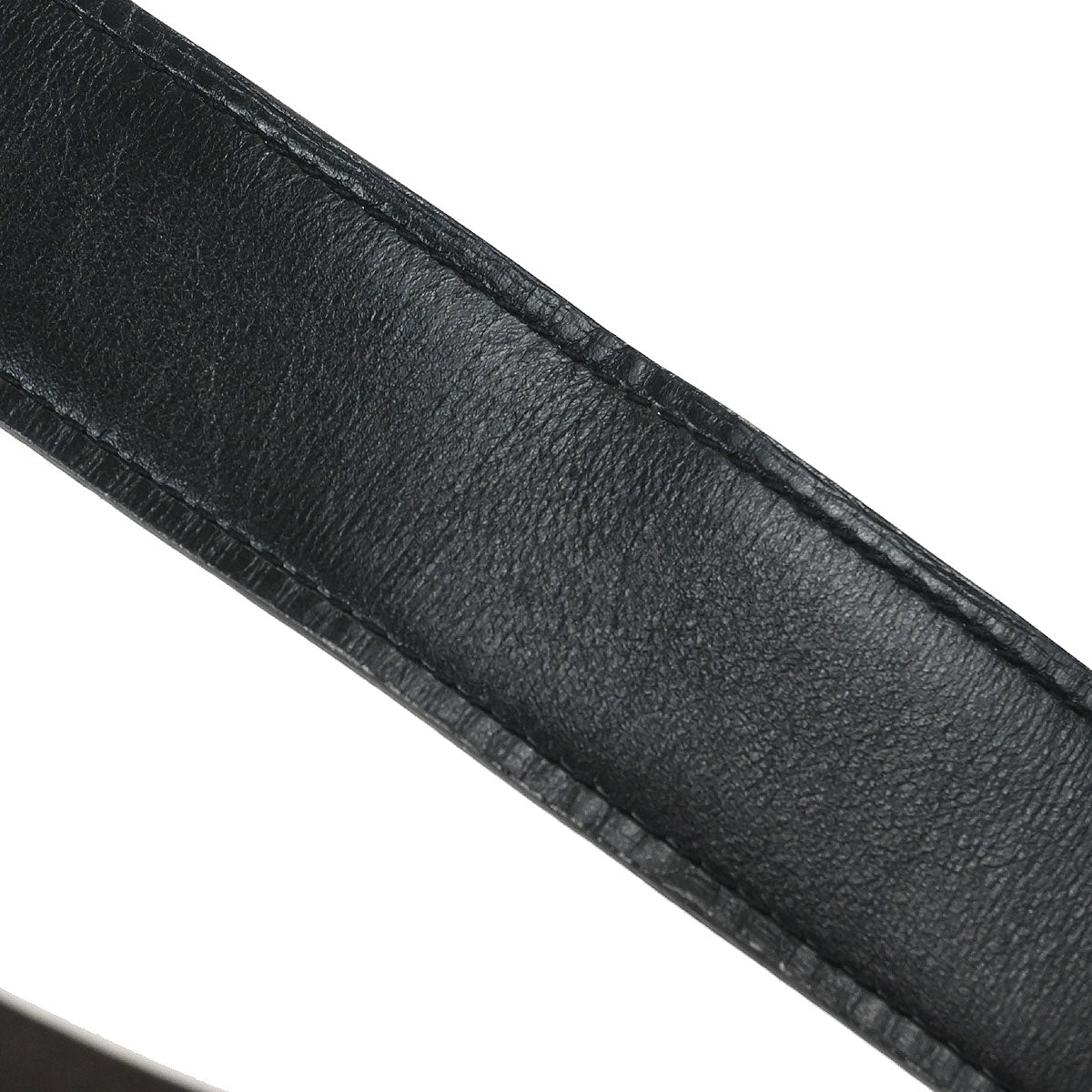 Hermes Black Box Calf Togo Constance Guilloche Reversible Belt #95
