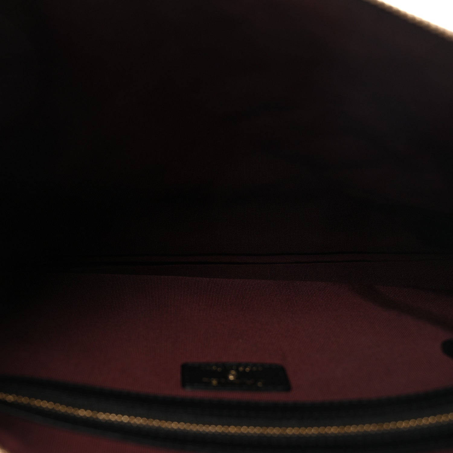 Caviar Quilted Large Cosmetic Case Black