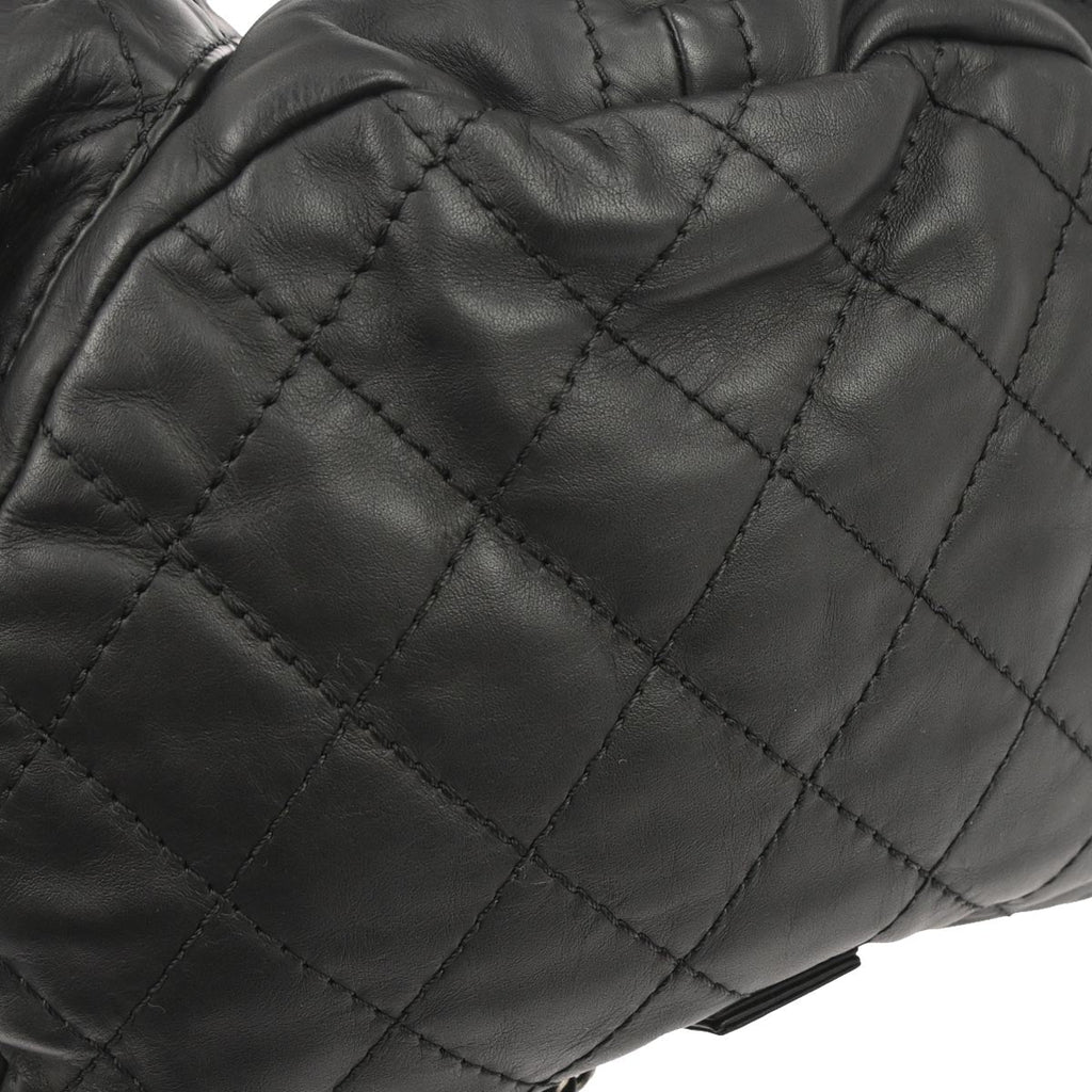 Chanel 2012-2013 Black Calfsikin 2way Backpack