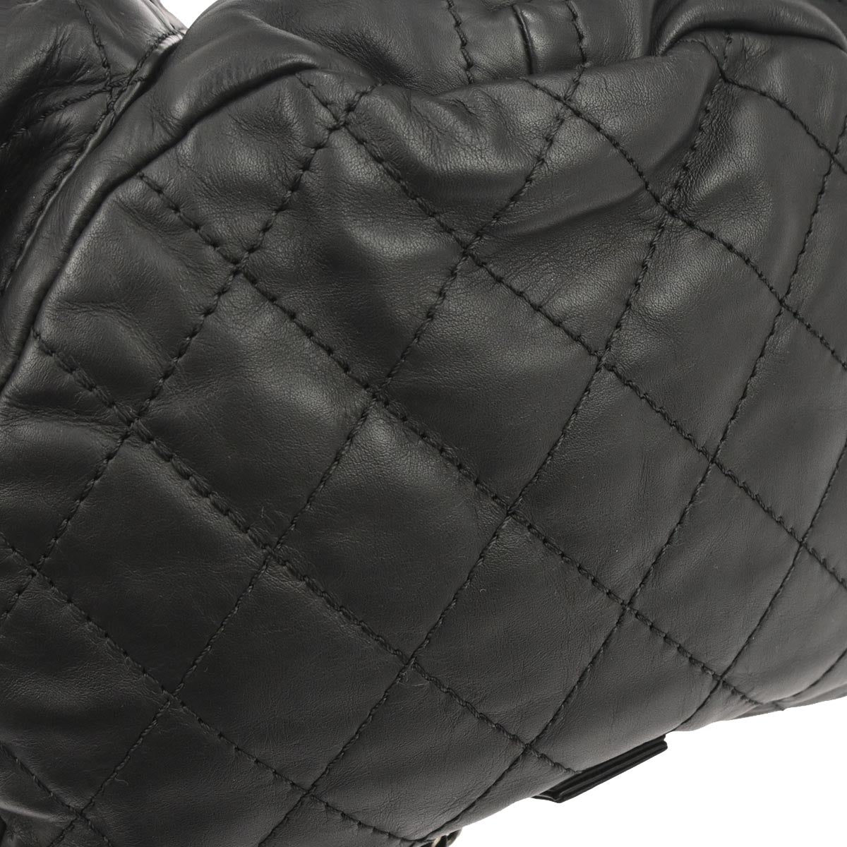 Chanel 2012-2013 Black Calfsikin 2way Backpack