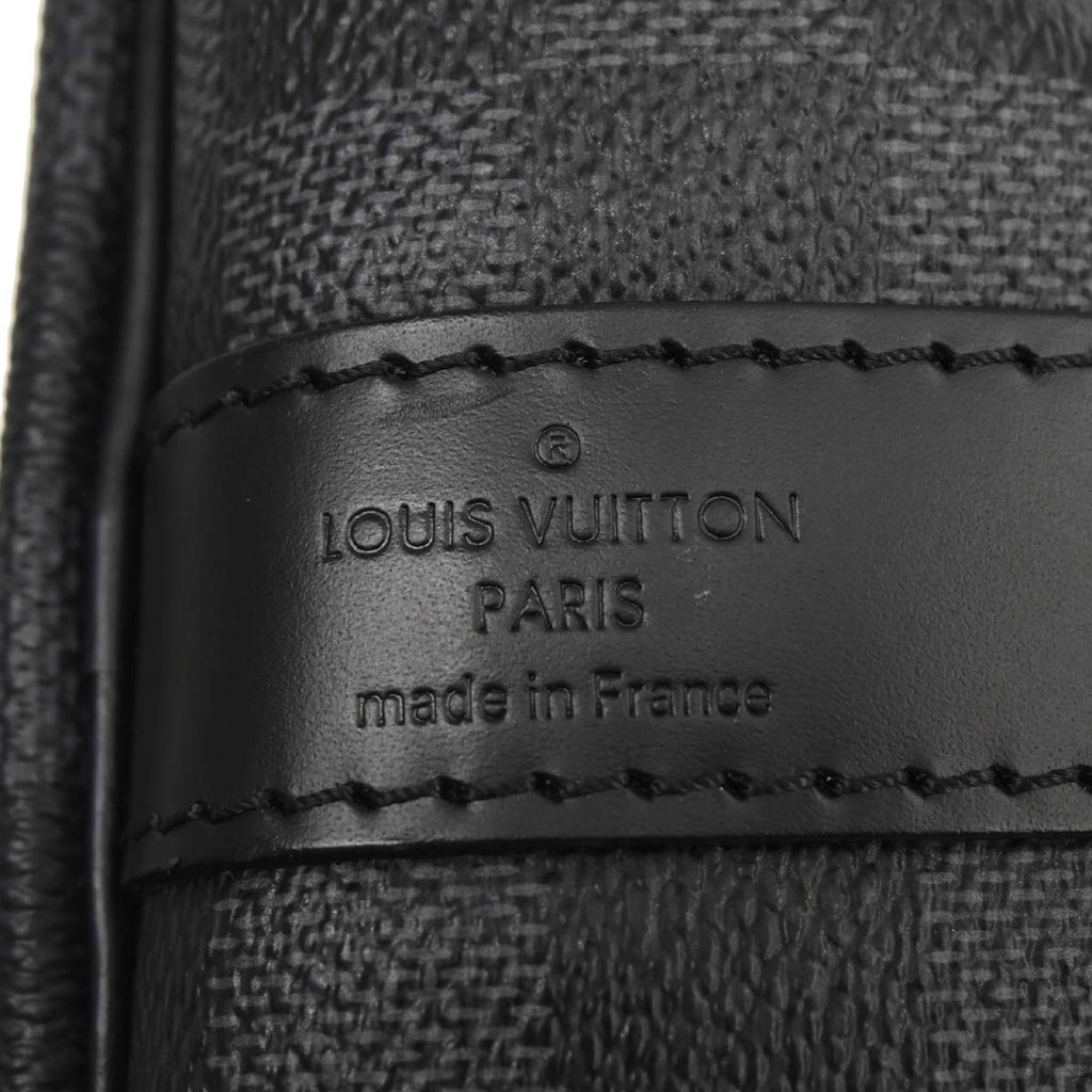 Louis Vuitton Damier Keepall Bandouliere 55 Shoulder Duffle Bag N41413