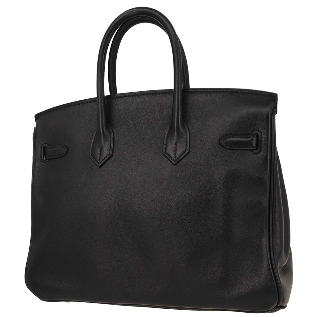 Hermes 2016 Black Swift Birkin 25 Handbag