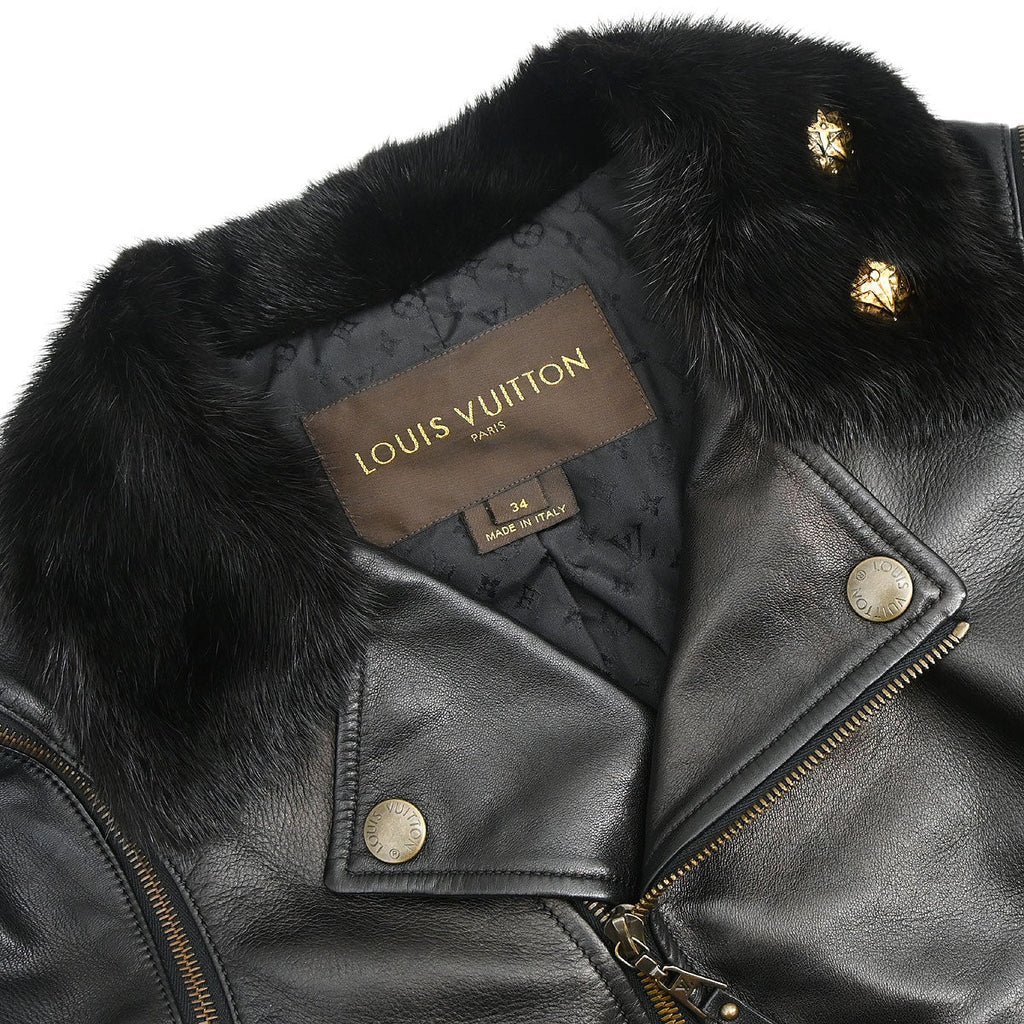 Louis Vuitton Zip Up Jacket Black #34