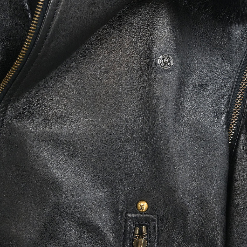 Louis Vuitton Zip Up Jacket Black #34