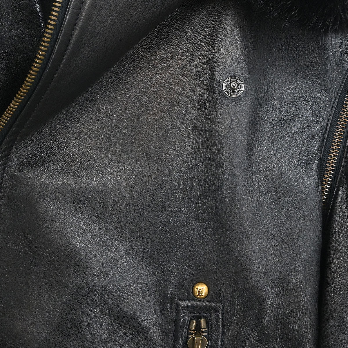 Louis Vuitton Zip Up Jacket Black #34