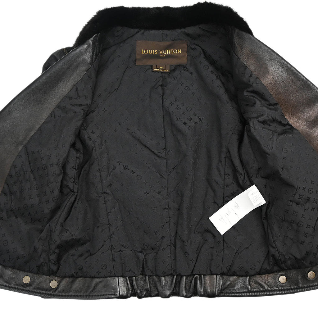 Louis Vuitton Zip Up Jacket Black #34