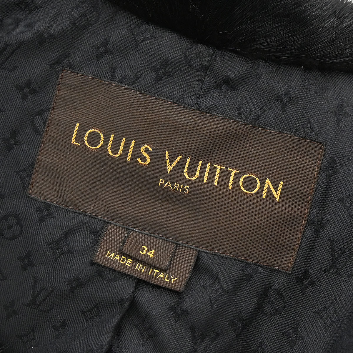 Louis Vuitton Zip Up Jacket Black #34