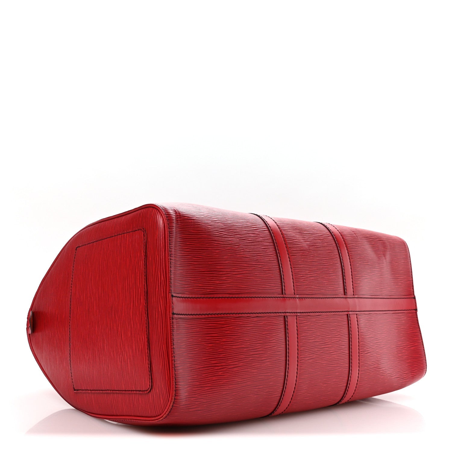 Louis Vuitton Epi Keepall 50 Castillan Red