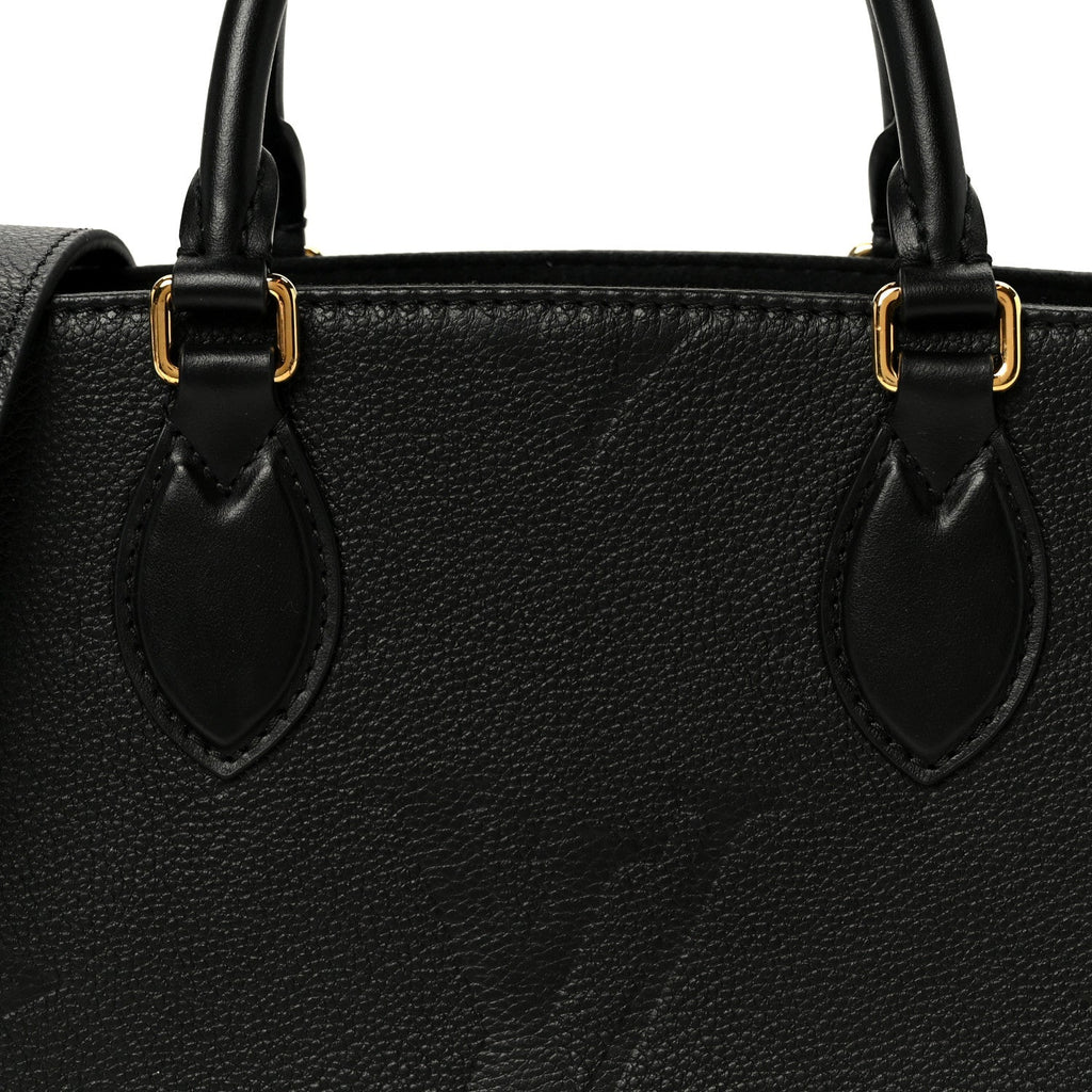 Louis Vuitton Empreinte Monogram Giant Onthego PM Black