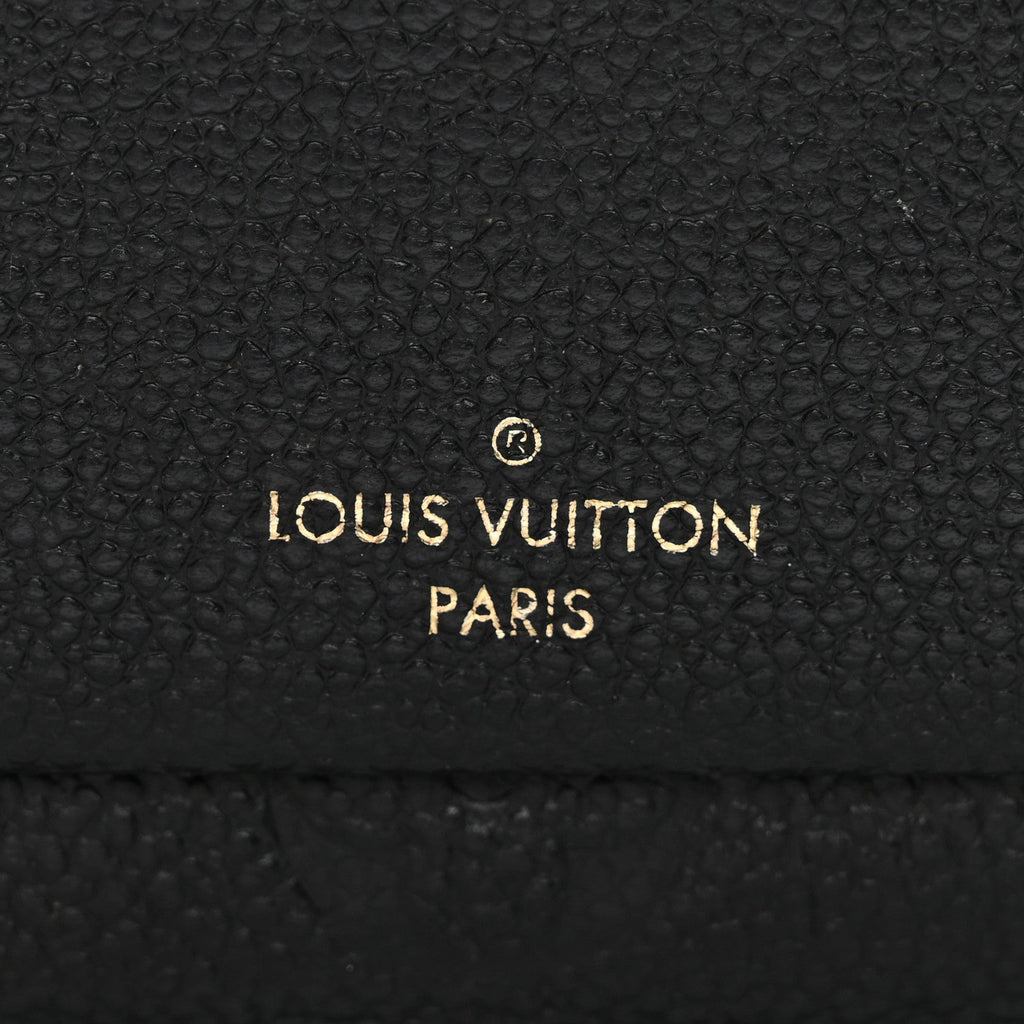 Louis Vuitton Empreinte Vavin Chain Wallet Black