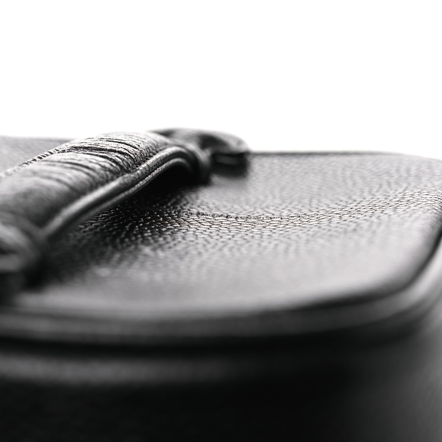Chanel Caviar Vanity Cosmetic Case Black