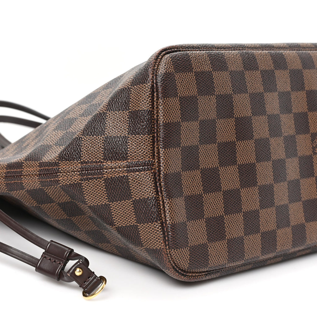 Louis Vuitton Damier Ebene Neo Neverfull MM Rose Ballerine