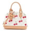 Louis Vuitton LV X TM Monogram Cerises Alma BB White