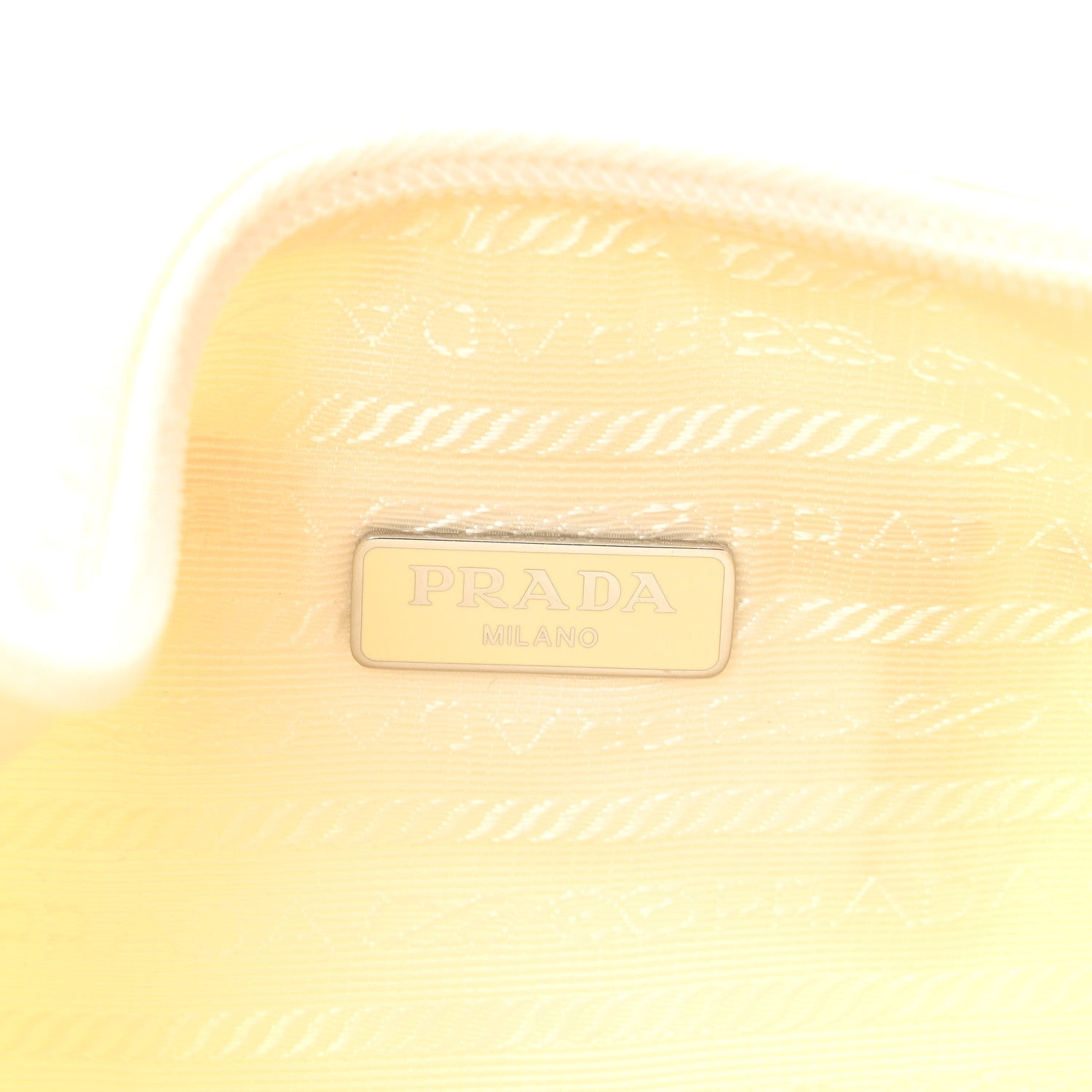 Prada Tessuto Nylon Mini Re-Edition 2000 Bag White