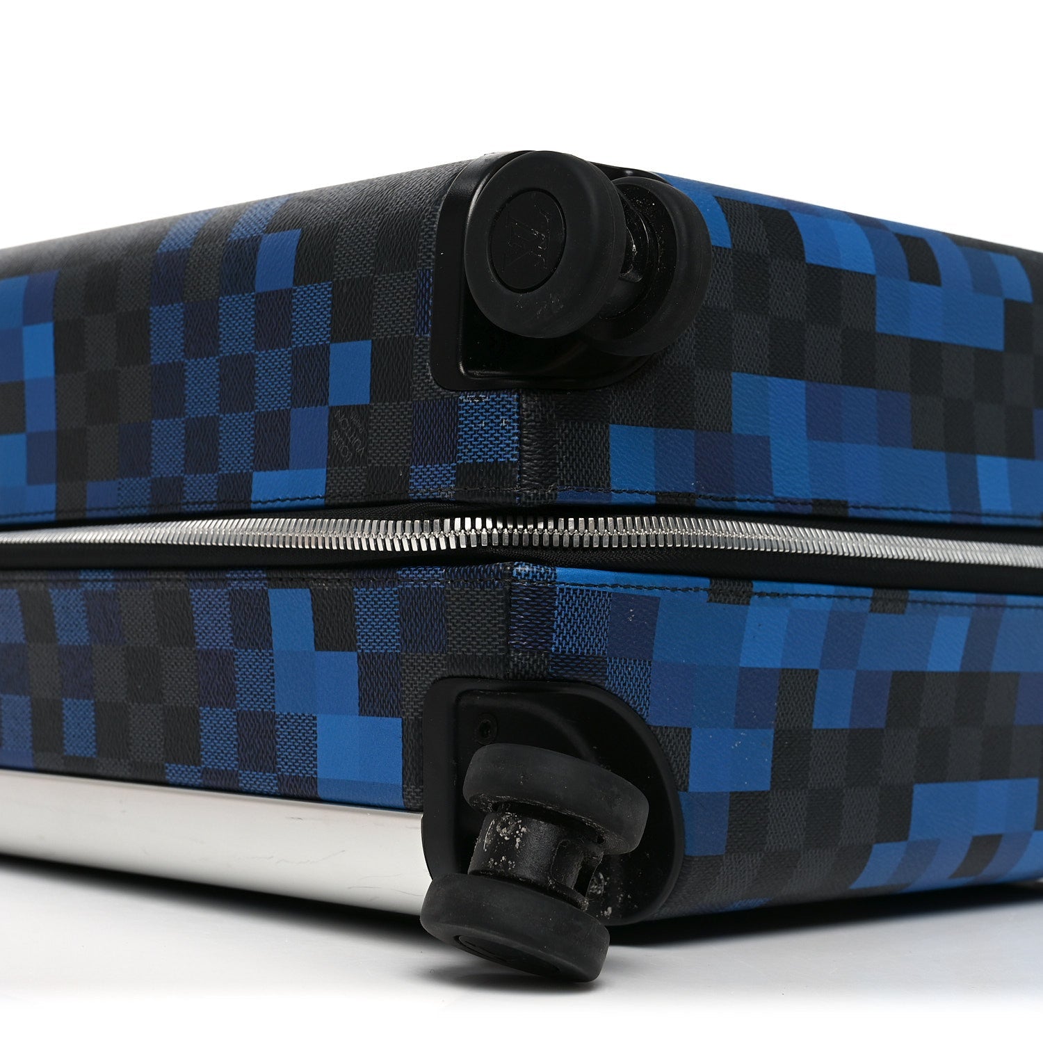 Louis Vuitton Damier Graphite Giant Pixel Horizon 55 Blue
