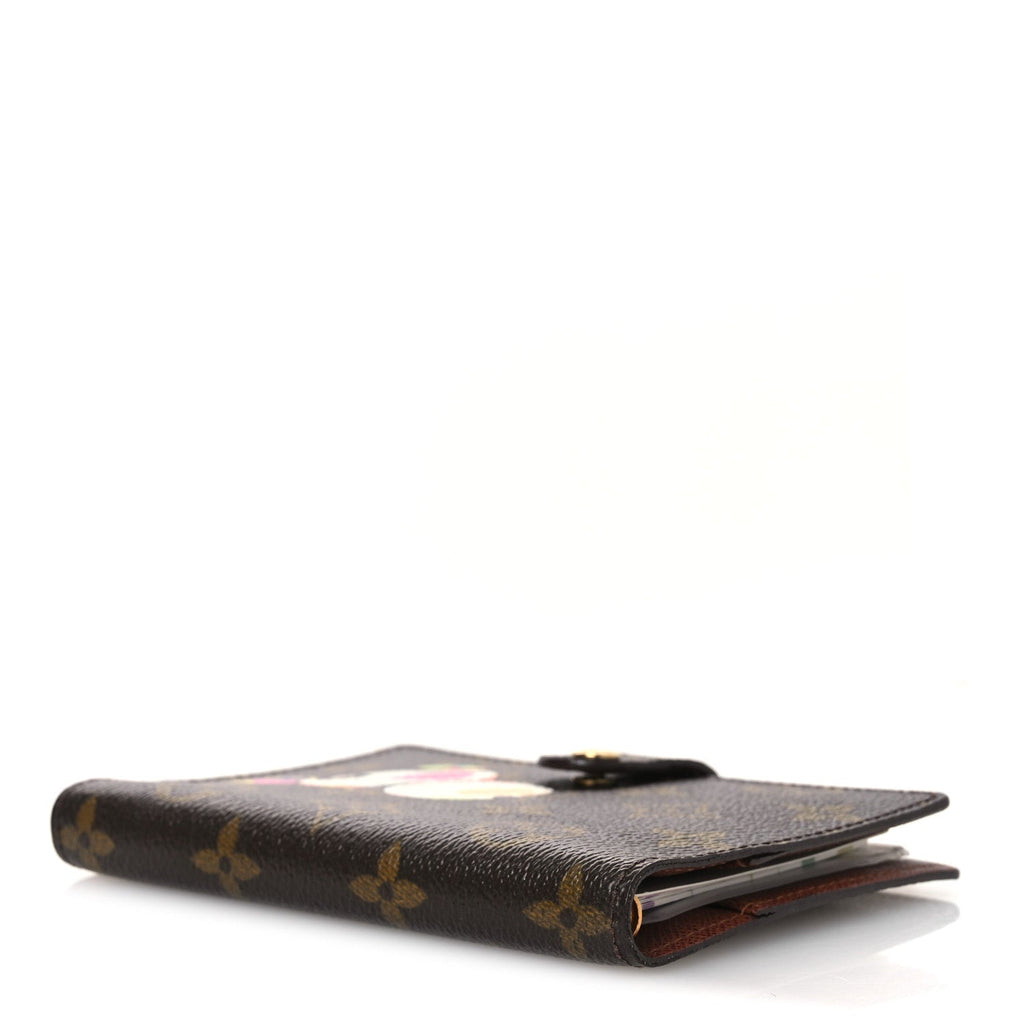 Louis Vuitton Monogram Panda Small Ring Agenda Cover