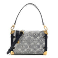 Louis Vuitton Monoglam Side Trunk MM Blue