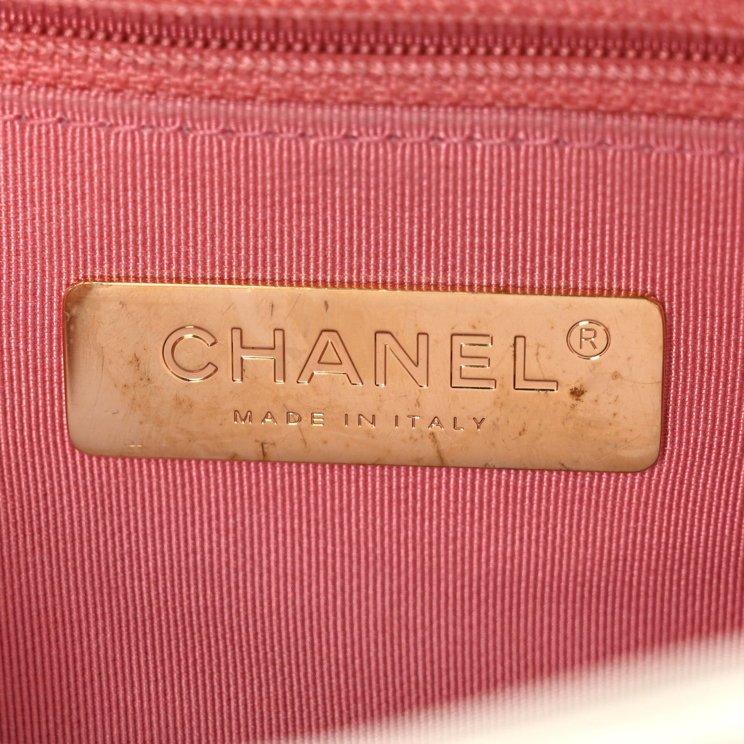 Chanel Goatskin Quilted Medium Chanel 19 Flap White