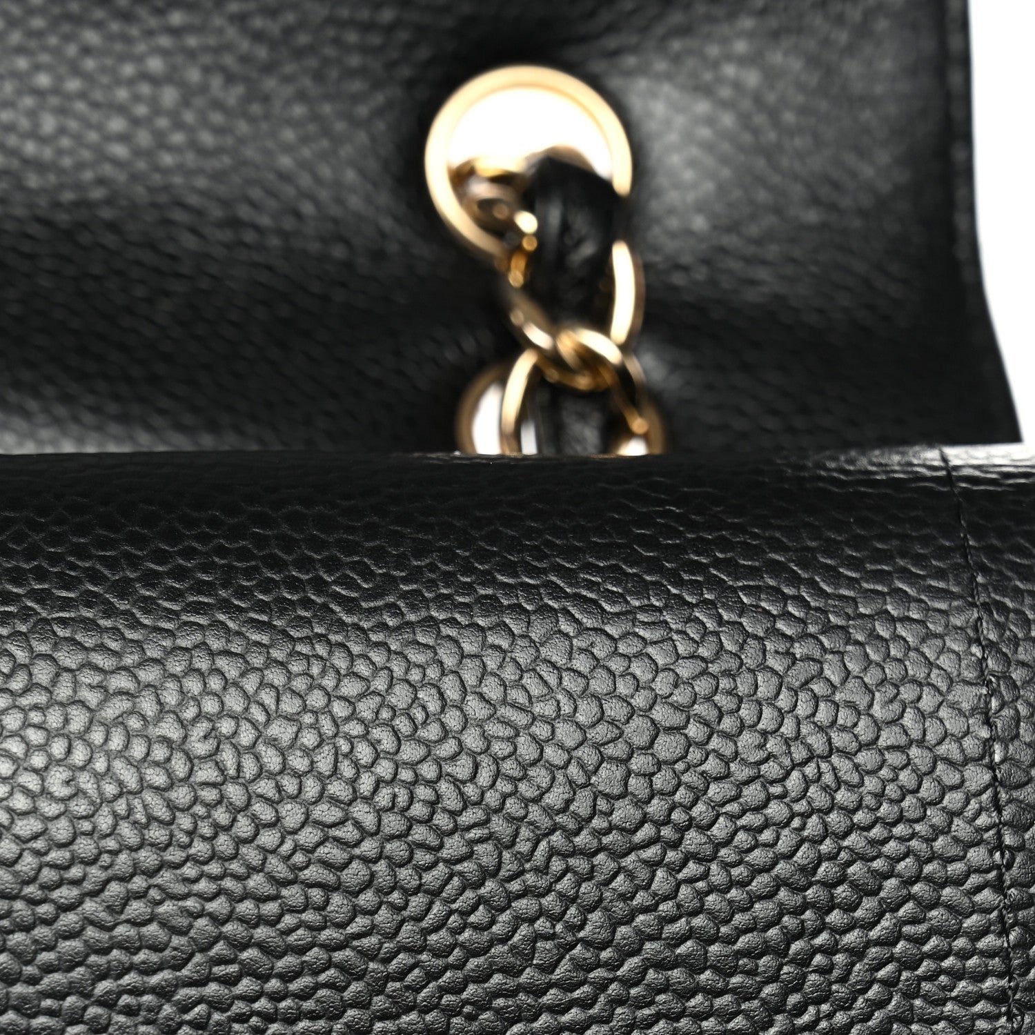 Chanel Caviar Quilted Maxi Double Flap Black
