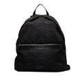 FENDI Croc Embossed Nylon Backpack