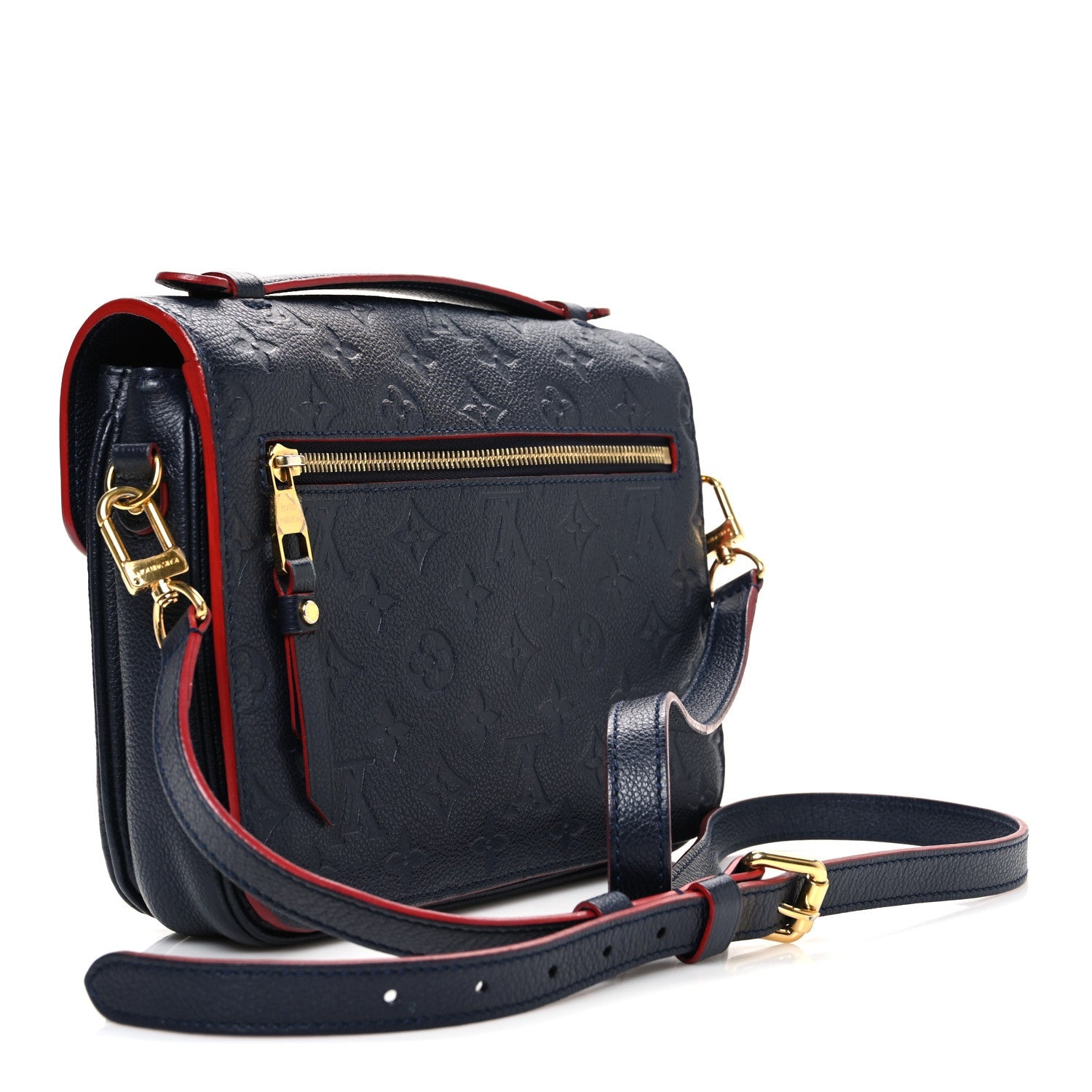 Louis Vuitton Empreinte Pochette Metis Marine Rouge