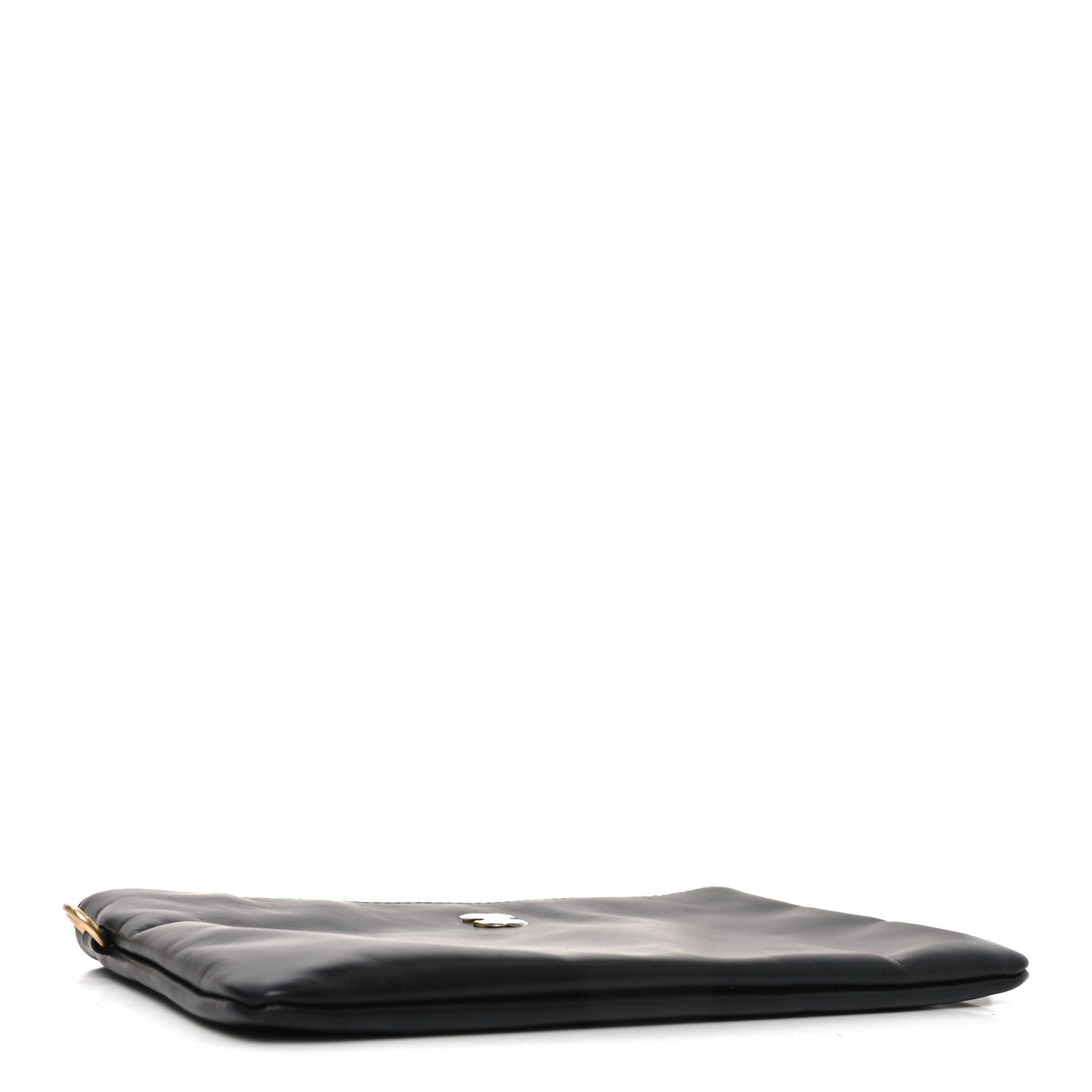 Chanel Shiny Calfskin Chanel 22 Removable Pouch Black