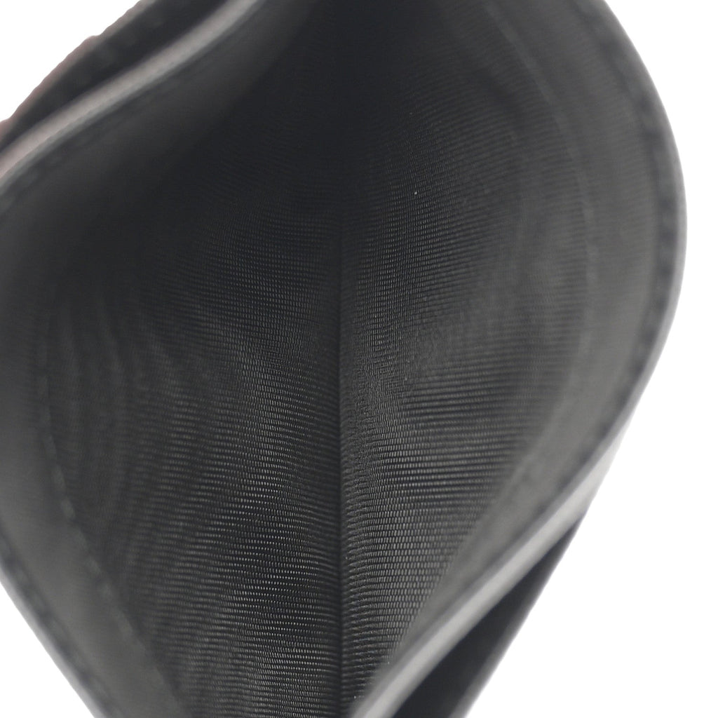 Prada Vitello Move Triangle Logo Card Case Black