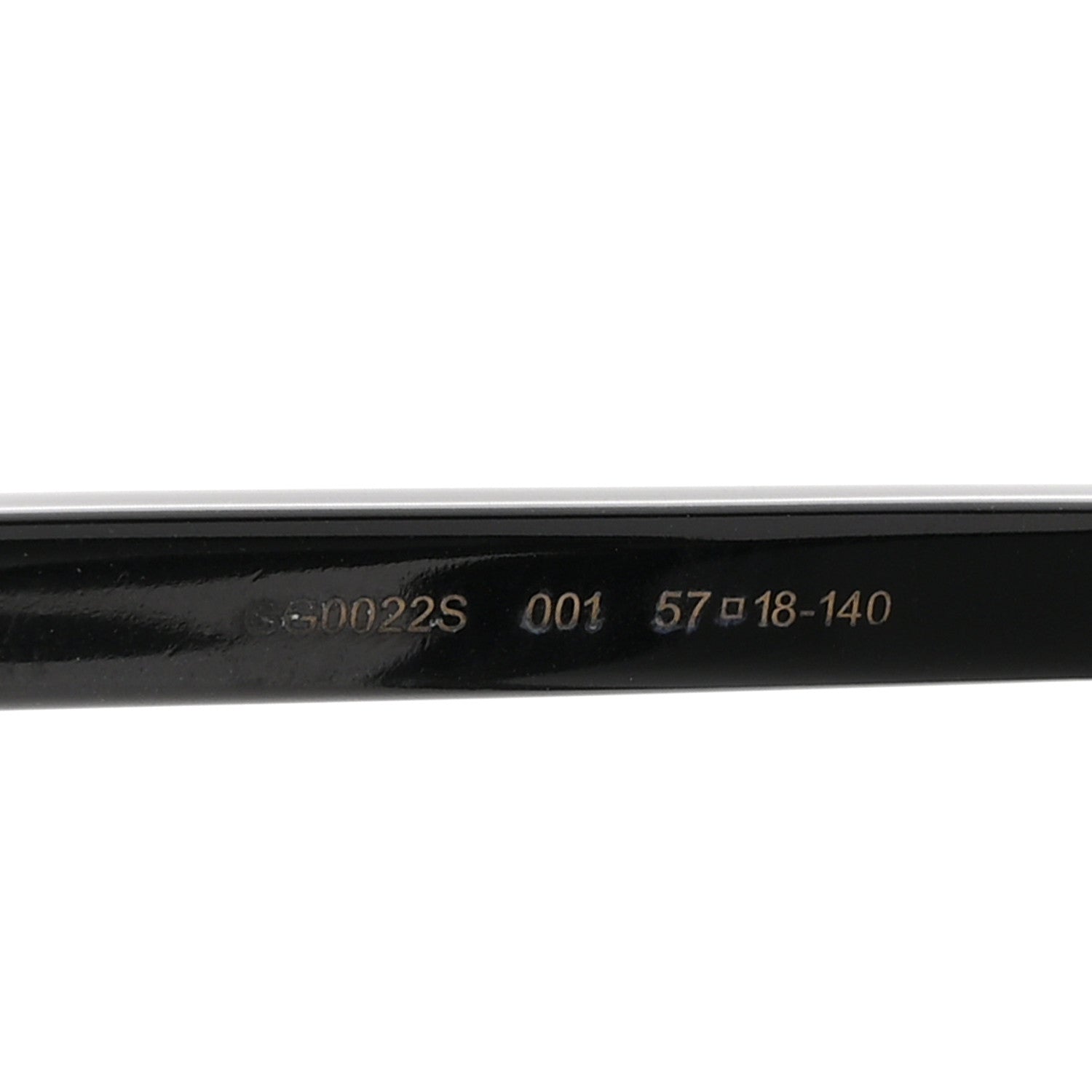 Gucci Acetate GG Sunglasses GG0022S Black