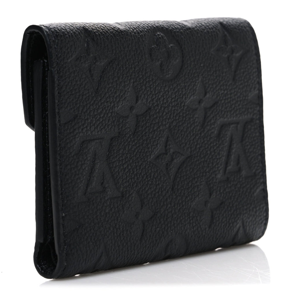 Louis Vuitton Empreinte Victorine Wallet Black