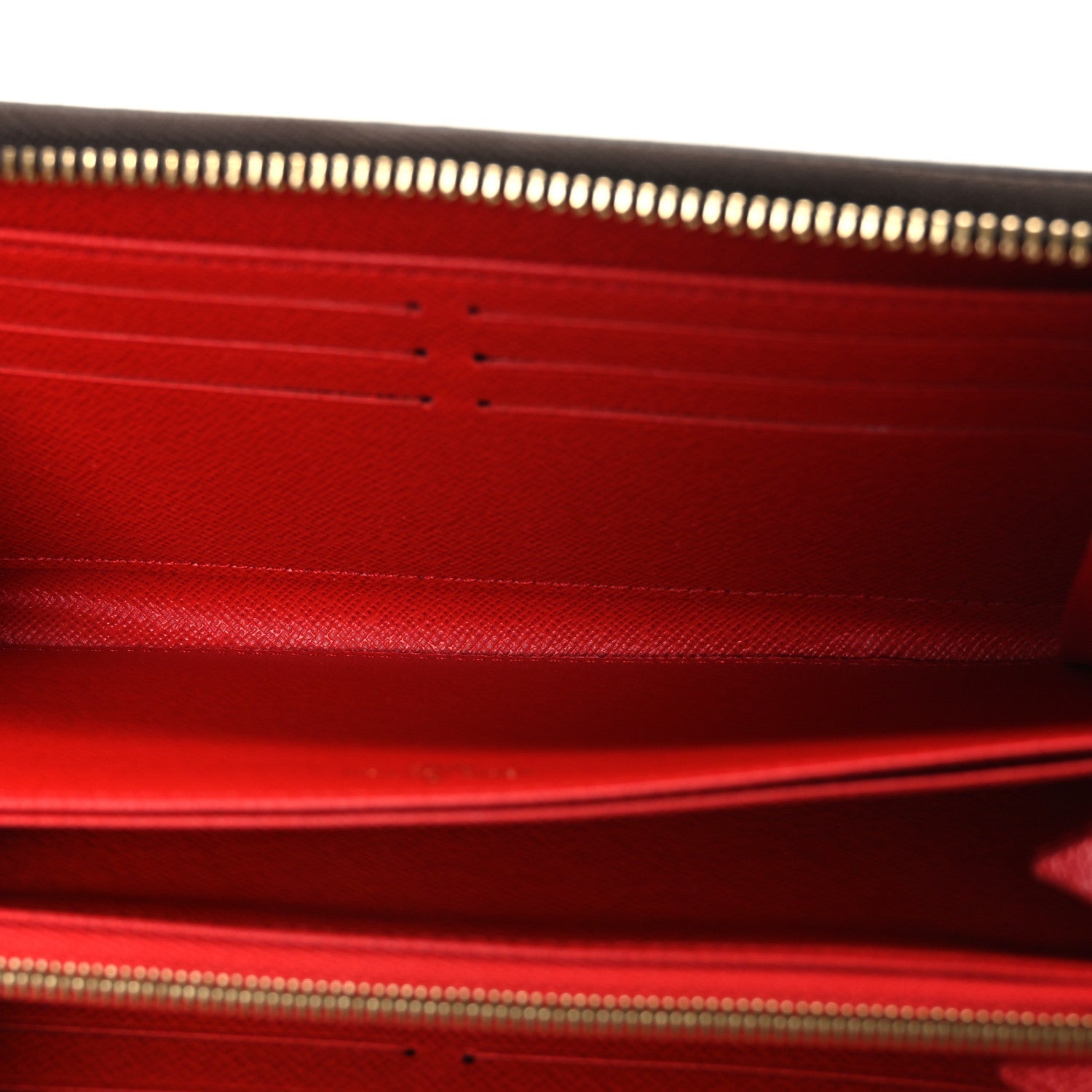 Louis Vuitton Monogram Zippy Wallet Coquelicot