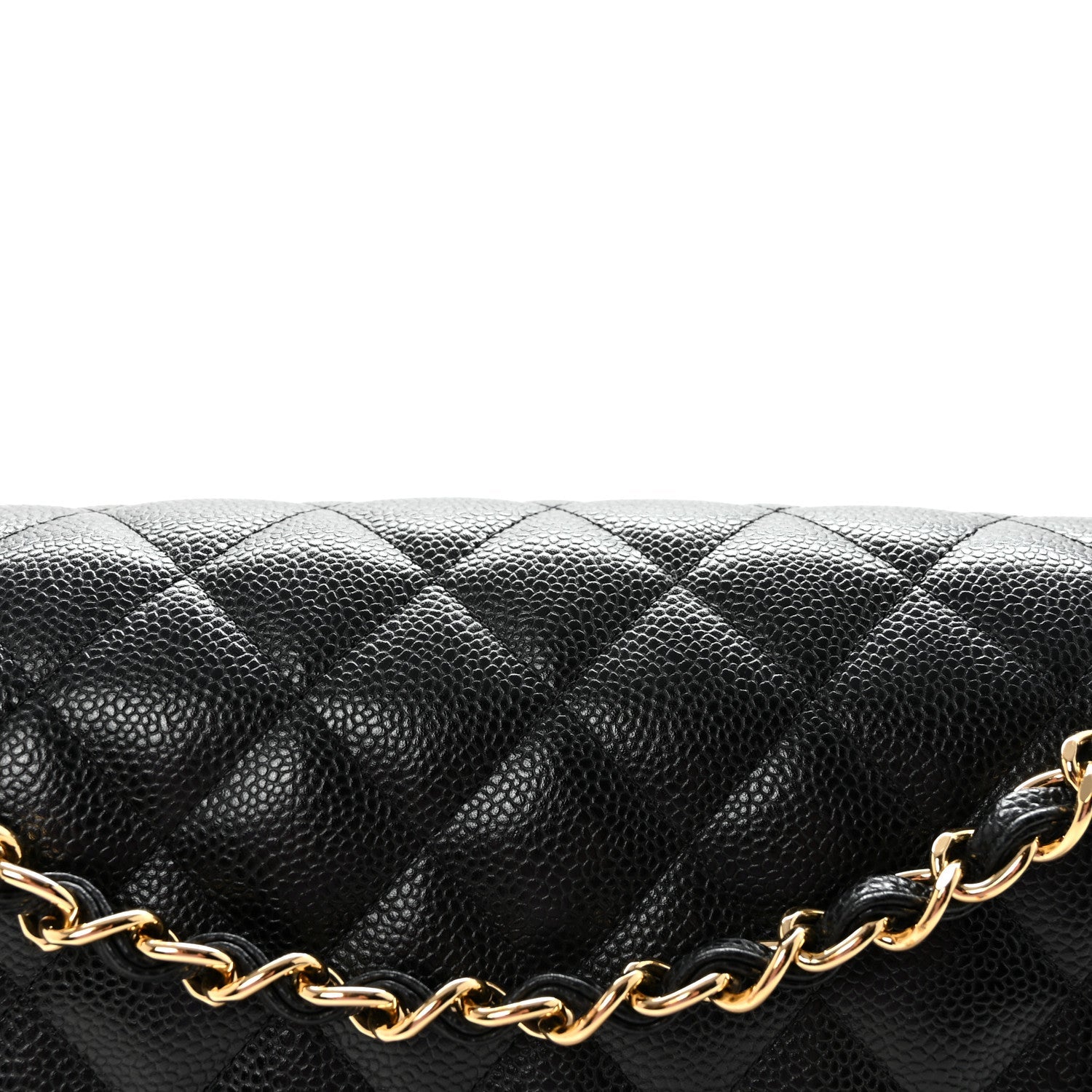 Chanel Caviar Quilted Jumbo Double Flap Black