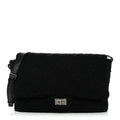 Chanel Easy Tweed Jumbo Reissue Messenger Flap Black