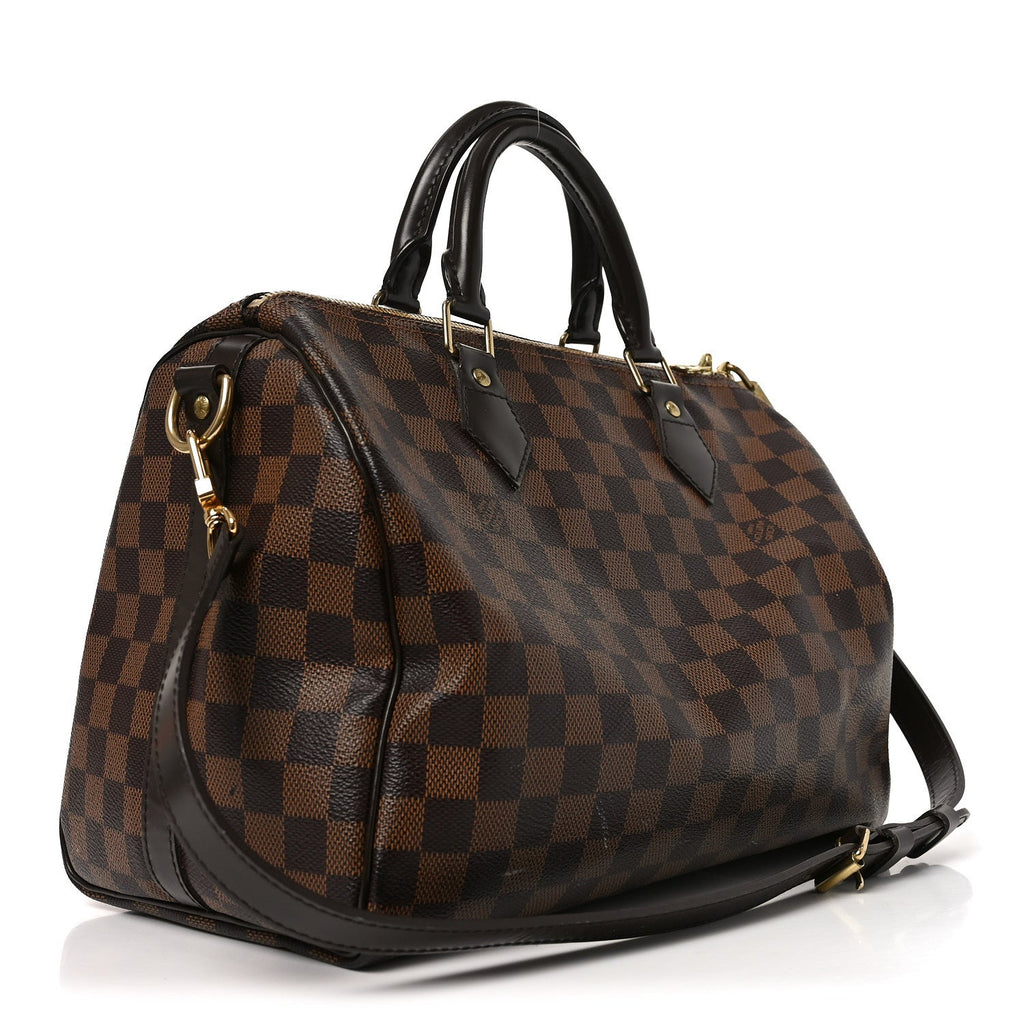 Louis Vuitton Damier Ebene Speedy Bandouliere 30