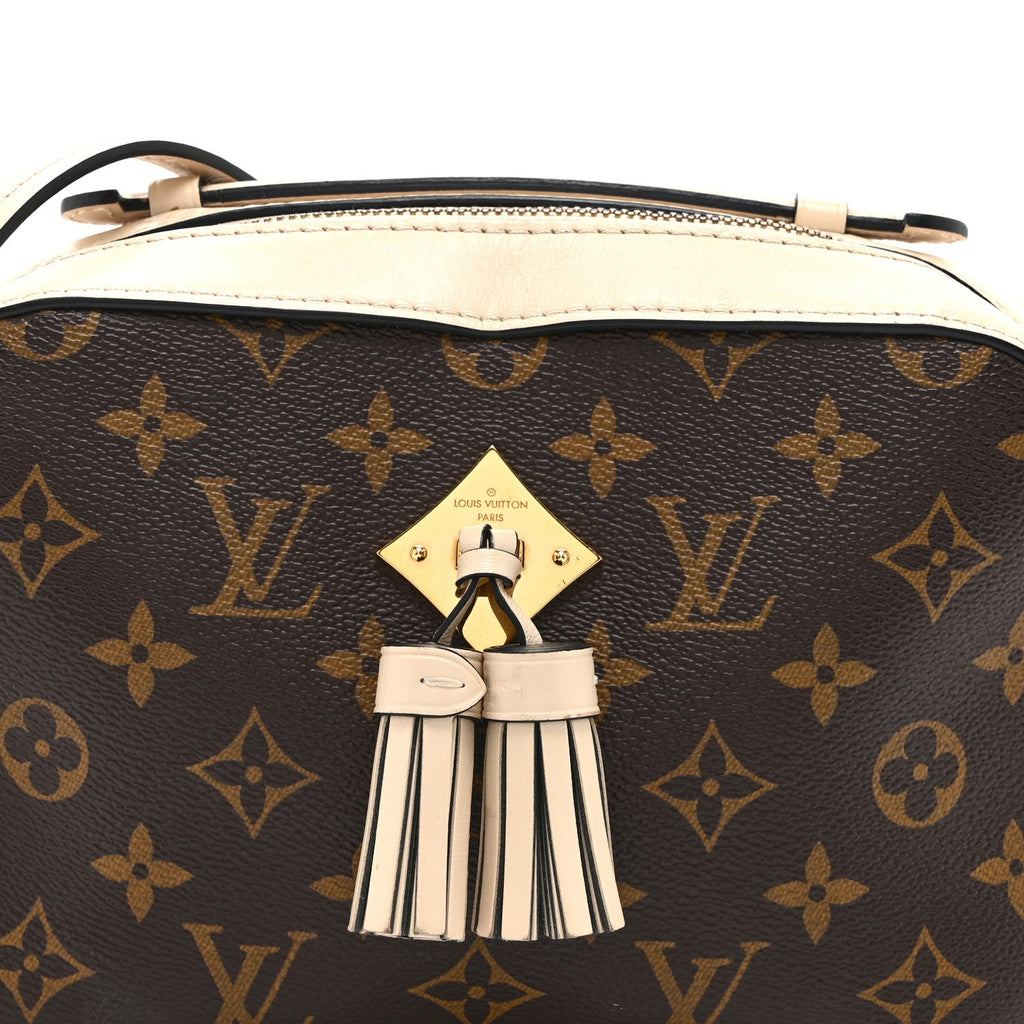 Louis Vuitton Monogram Saintonge Creme