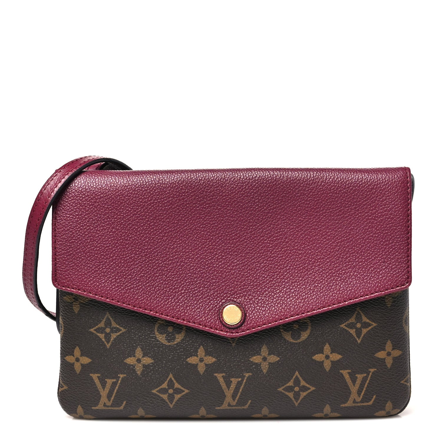Louis Vuitton Monogram Twice Pochette Aurore