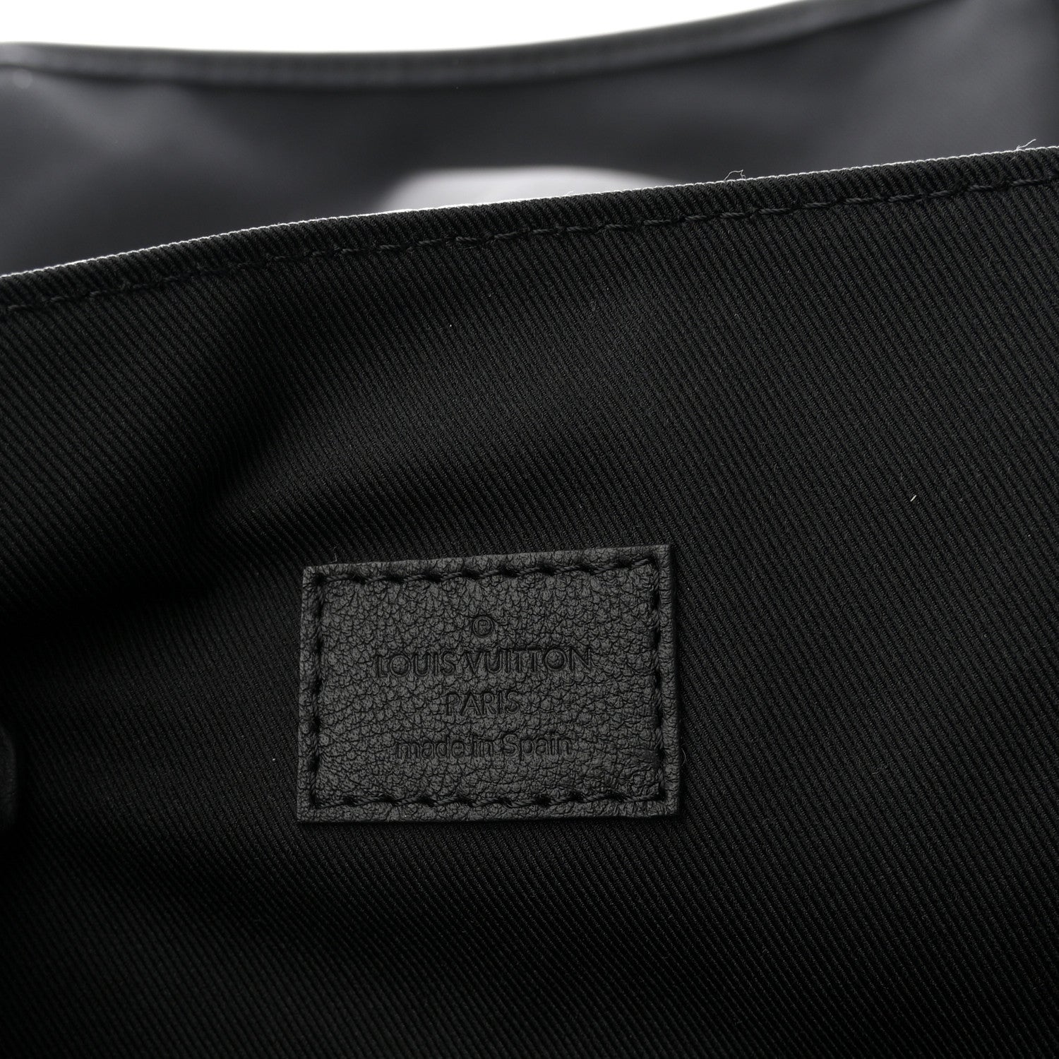Louis Vuitton Calfskin Monogram Shadow Getaway Backpack Black