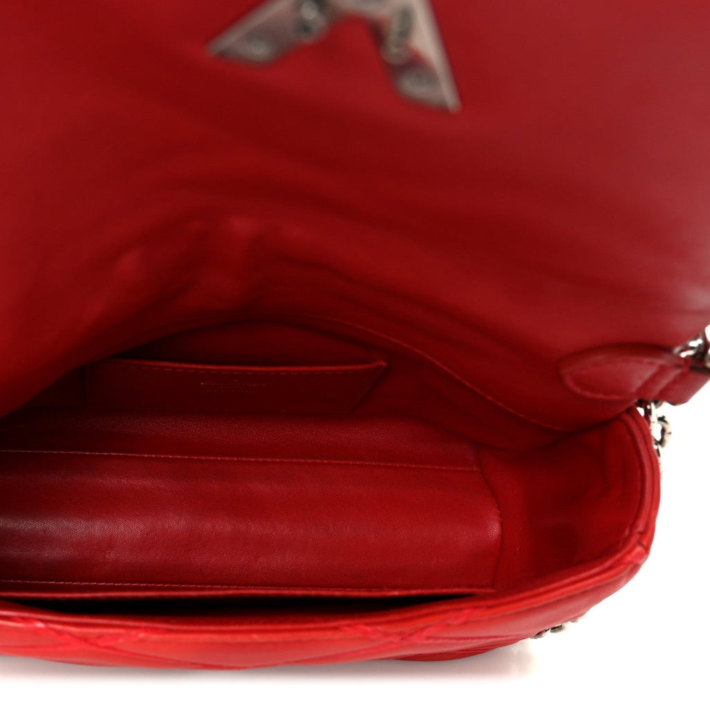 Louis Vuitton Lambskin Malletage GO-14 PM Red