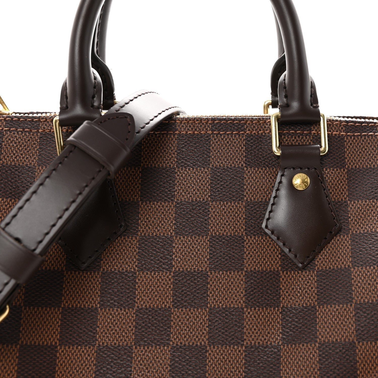 Louis Vuitton Damier Ebene Speedy Bandouliere 25