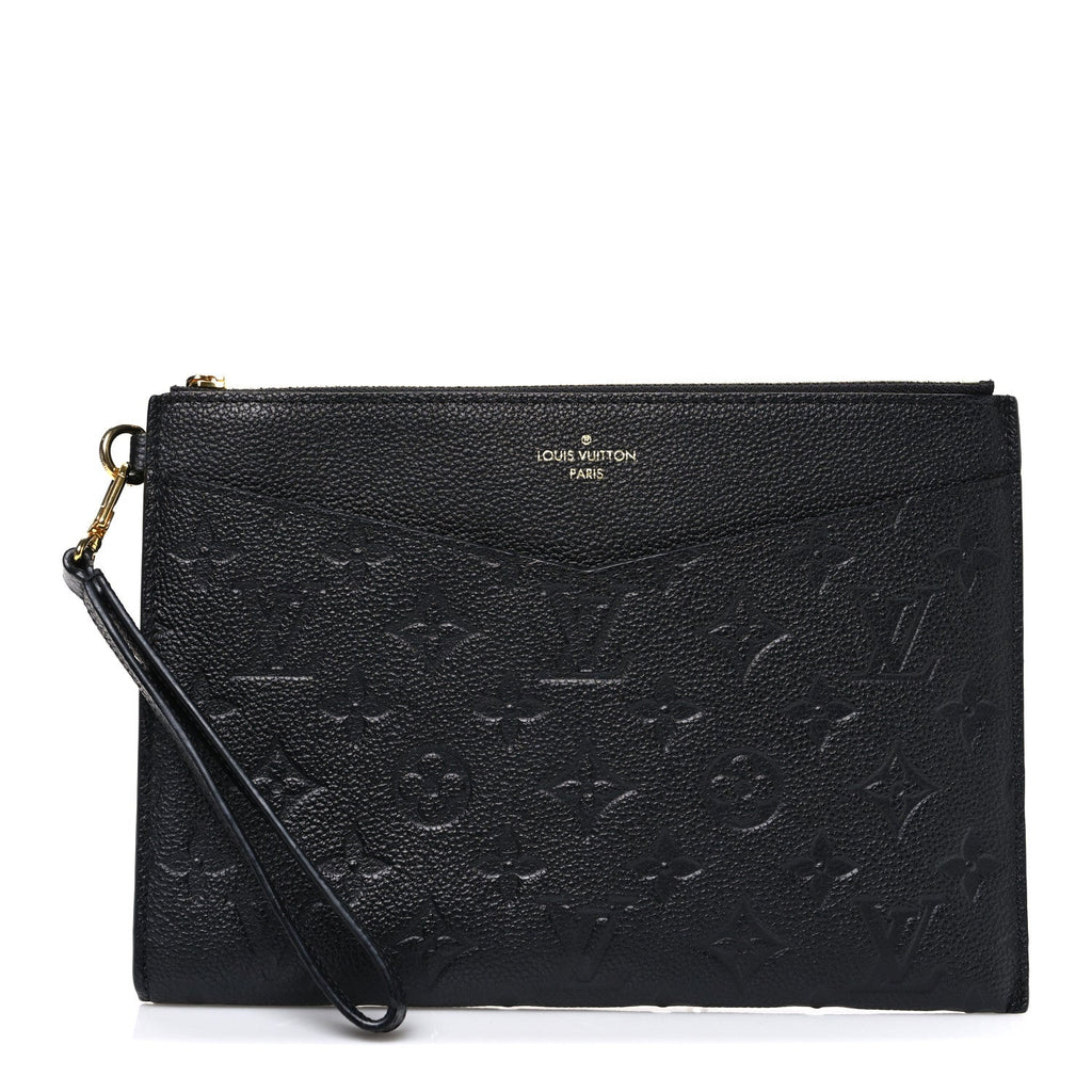 Louis Vuitton Empreinte Pochette Melanie MM Black